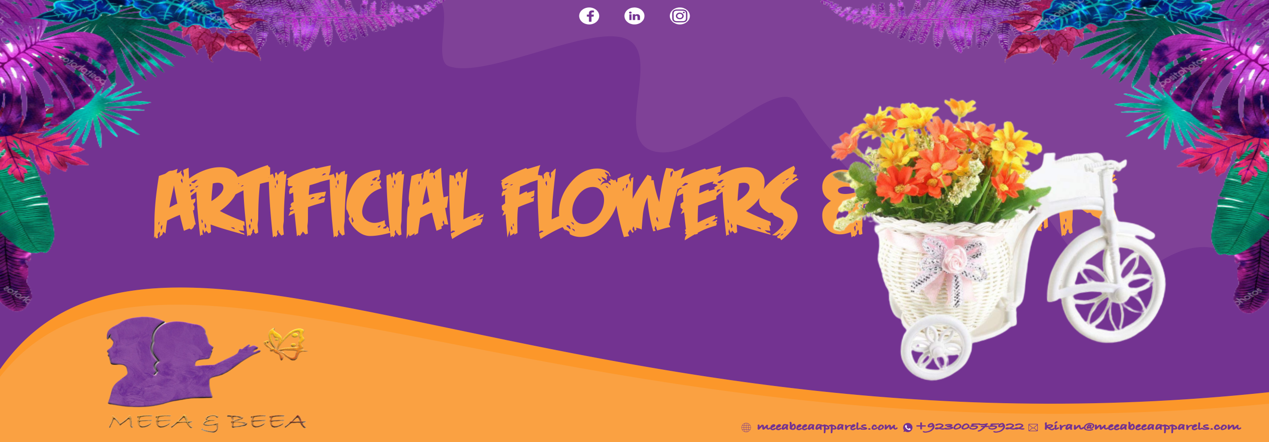 Artificial Flowers & Plants