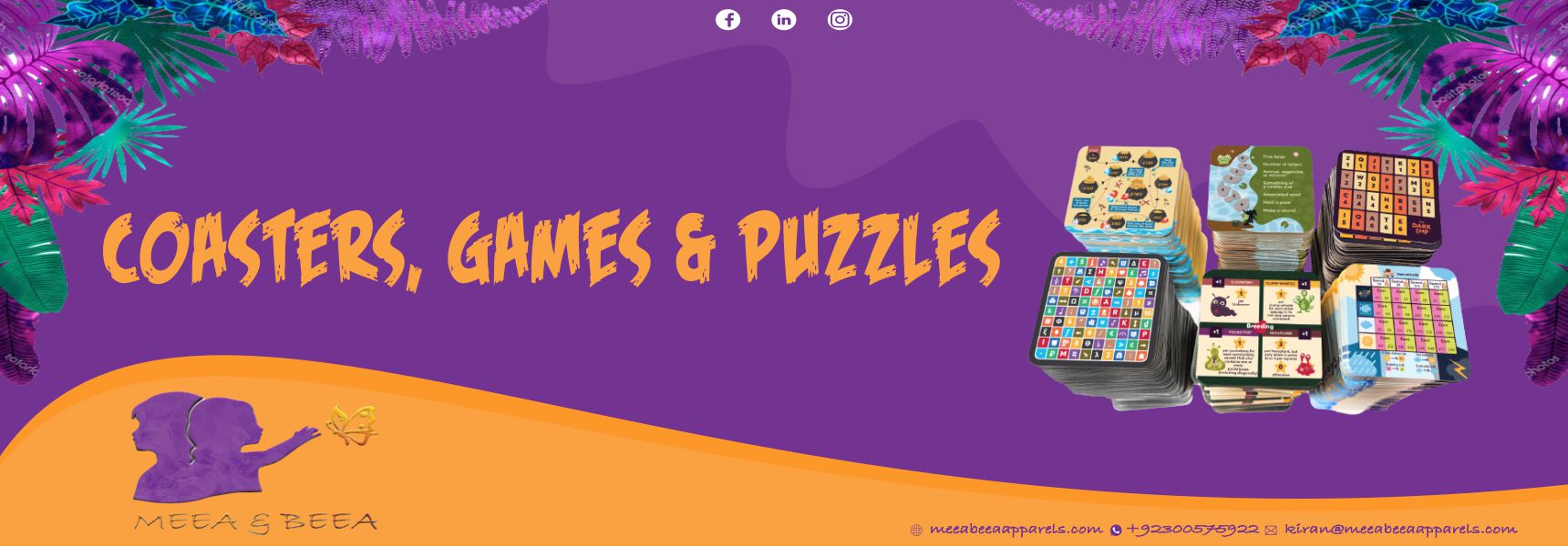 Coasters, Games & Puzzles