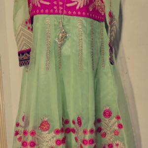 Organza Fabric Maxi dress, Inner, Trouser for women Pakistan